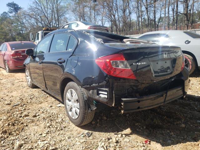 Photo 3 from auction – 2012 HONDA CIVIC LX with VIN 2HGFB2F59CH575105