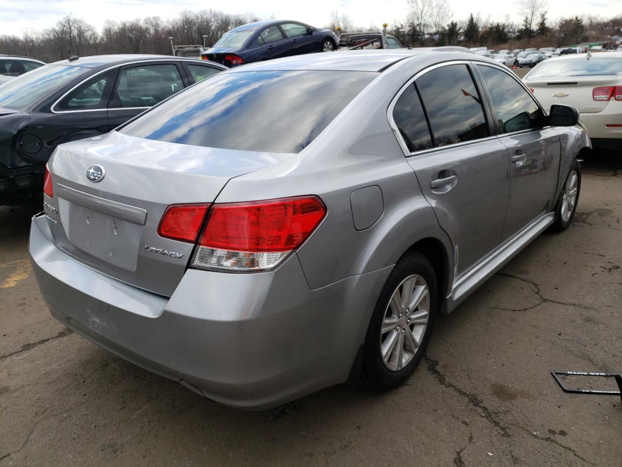 Photo 4 from auction – 2010 SUBARU LEGACY 2.5 with VIN 4S3BMAG64A1220640