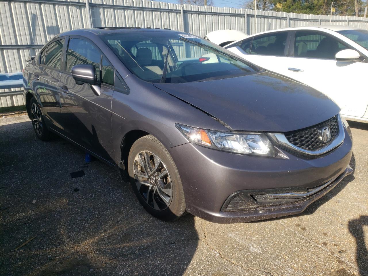 HONDA CIVIC EX 2014 with VIN 19XFB2F82EE009200 - Photo from auction