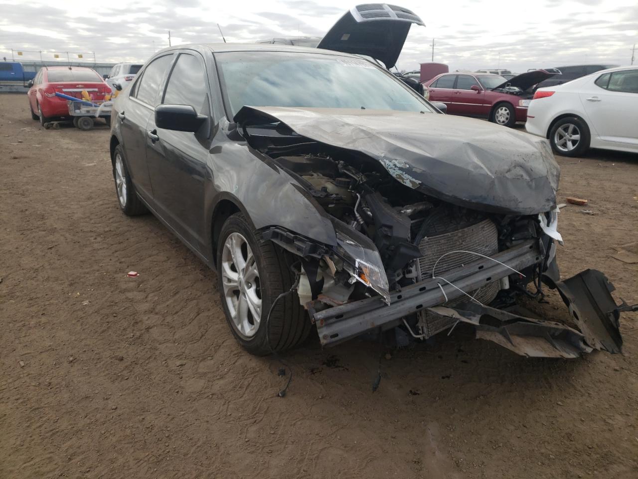 FORD FUSION SEL 2012 with VIN 3FAHP0JG2CR321493 - Photo from auction
