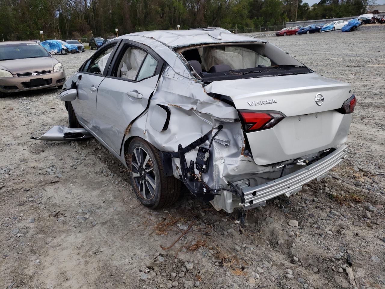 Photo 3 from auction – 2021 NISSAN VERSA SV with VIN 3N1CN8EV8ML853016