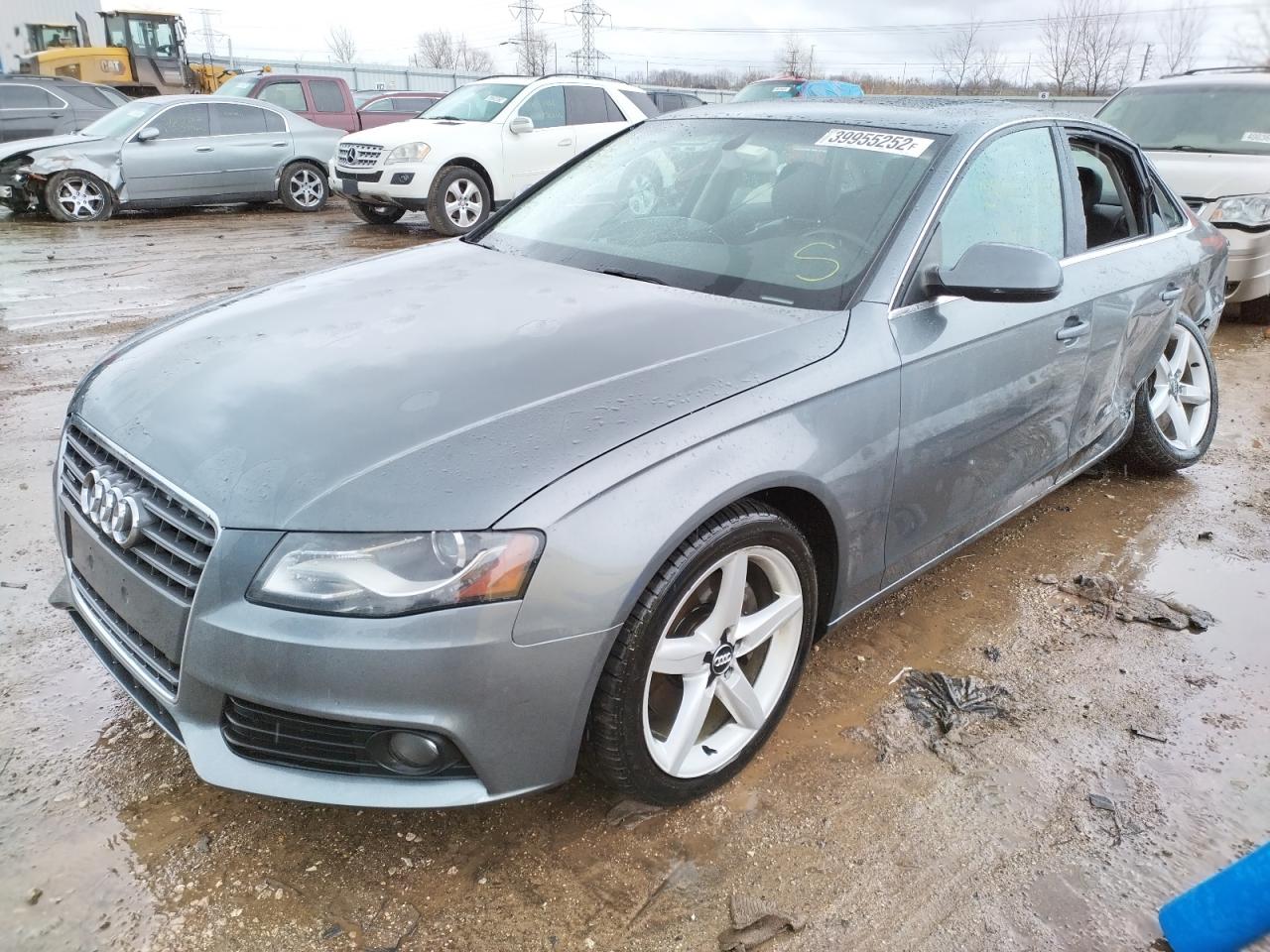 Photo 2 from auction – 2012 AUDI A4 PREMIUM with VIN WAUBFAFLXCA117997