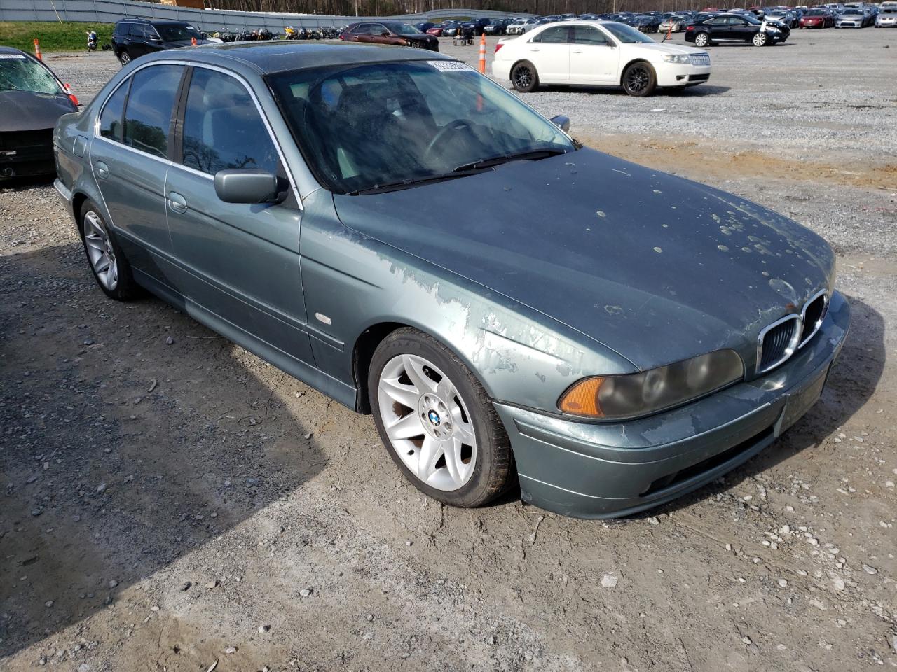 BMW 525 I AUTO 2002 with VIN WBADT43472GY43764 - Photo from auction