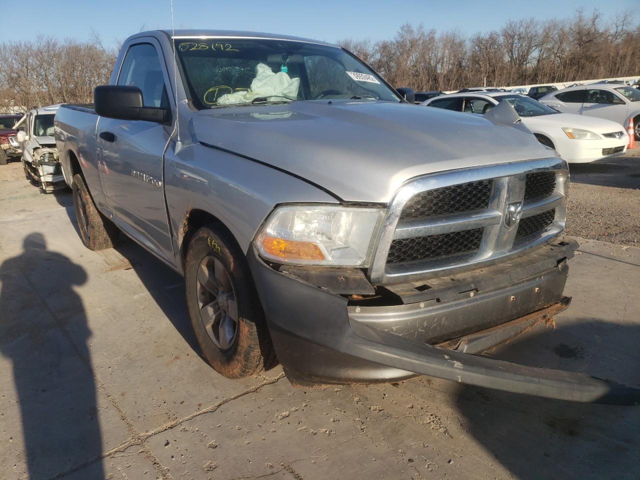 DODGE RAM 1500 2011 with VIN 3D7JB1EK6BG528192 - Photo from auction