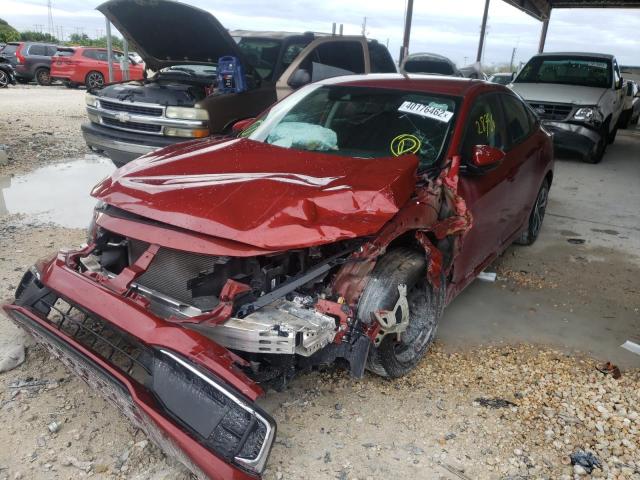 Photo 2 from auction – 2019 HONDA CIVIC LX with VIN 19XFC2F65KE009926