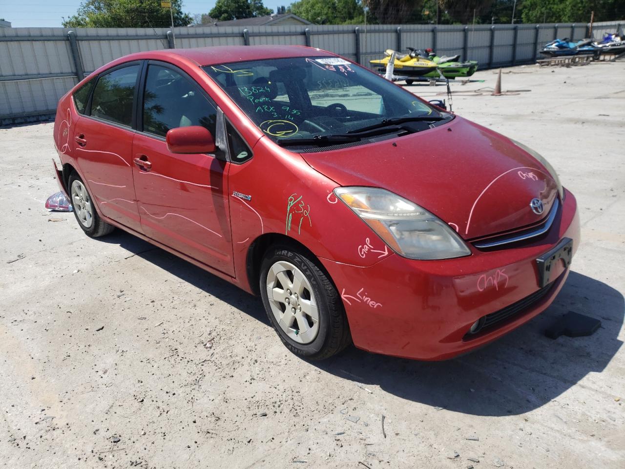 TOYOTA PRIUS 2008 with VIN JTDKB20U587786947 - Photo from auction