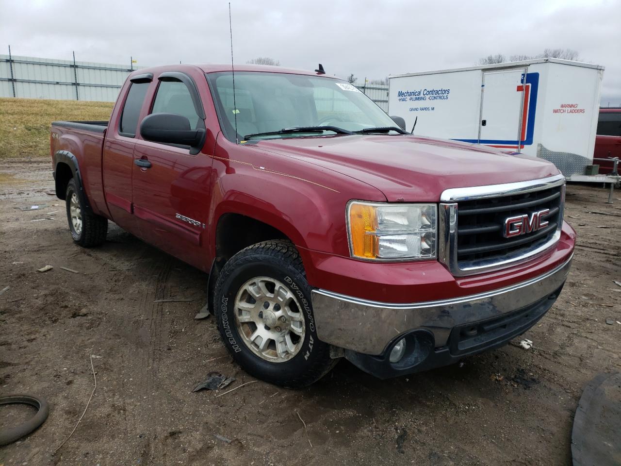 GMC NEW SIERRA 2007 with VIN 2GTEK19J171606553 - Photo from auction