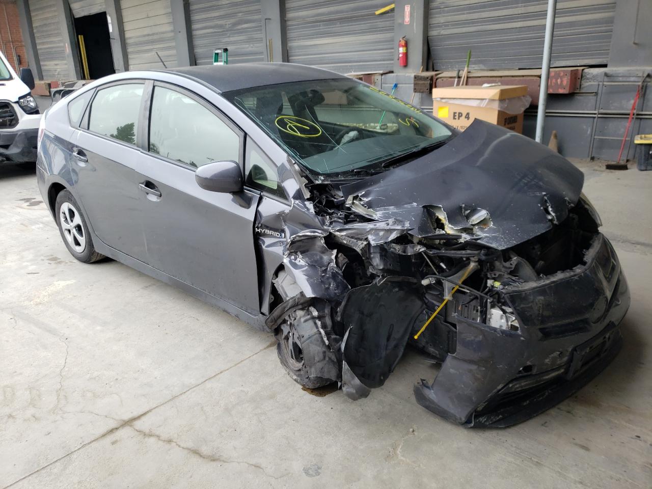 TOYOTA PRIUS 2013 with VIN JTDKN3DU7D5572930 - Photo from auction