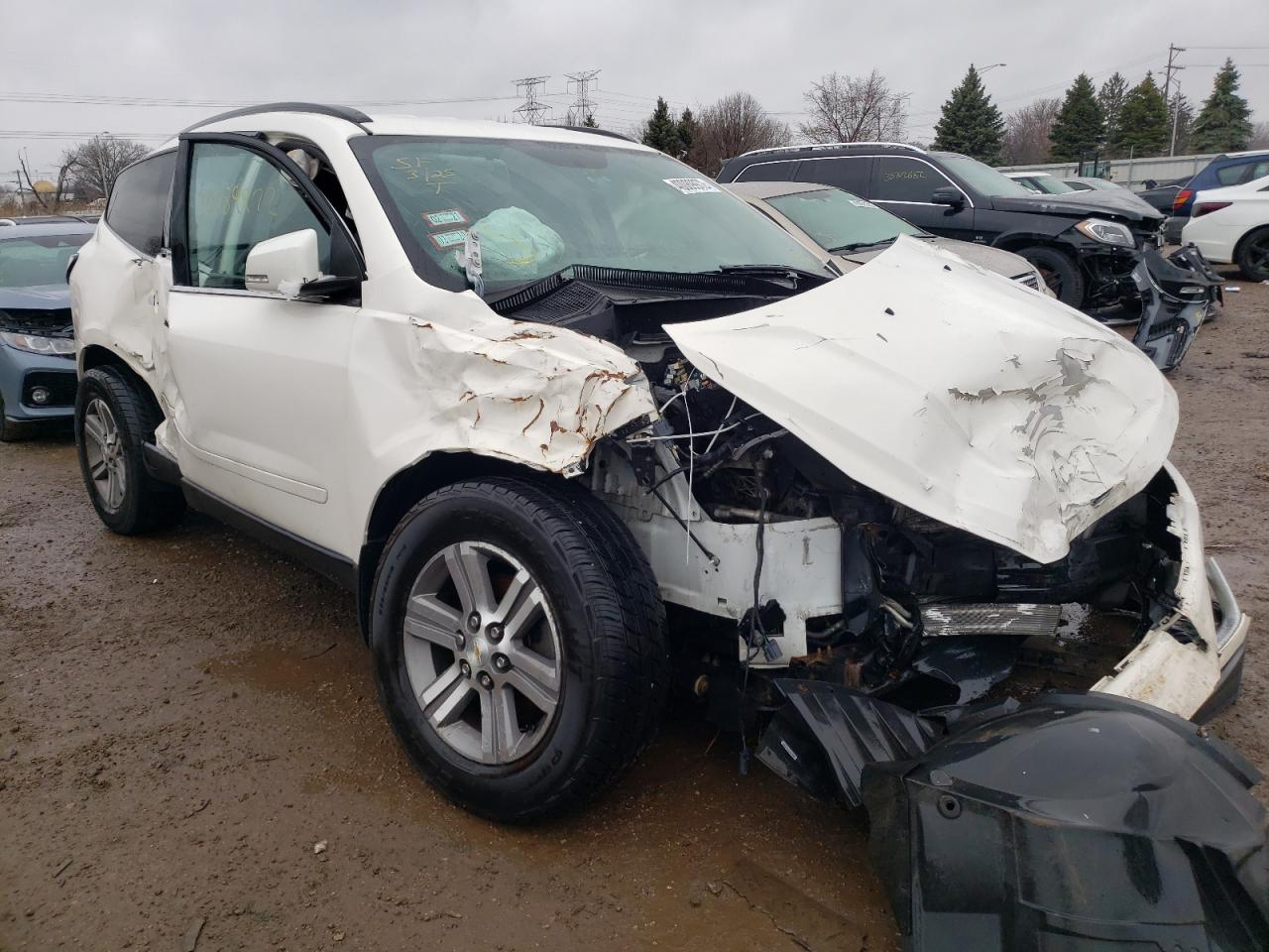 CHEVROLET TRAVERSE L 2015 with VIN 1GNKRGKD9FJ184789 - Photo from auction