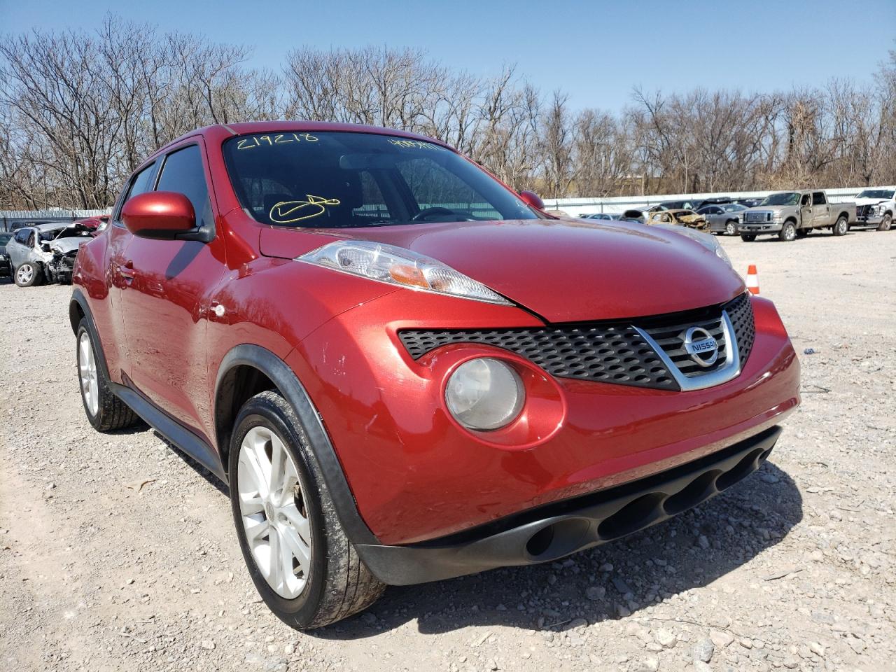 NISSAN JUKE S 2013 with VIN JN8AF5MR0DT219218 - Photo from auction