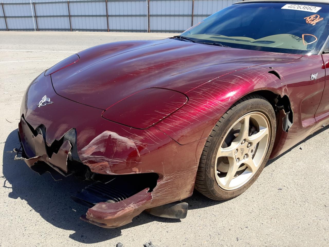 Photo 9 from auction – 2003 CHEVROLET CORVETTE with VIN 1G1YY32G135131946