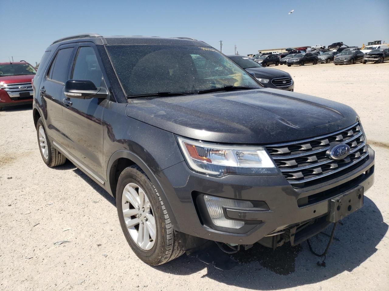 FORD EXPLORER X 2016 with VIN 1FM5K7D87GGB74881 - Photo from auction