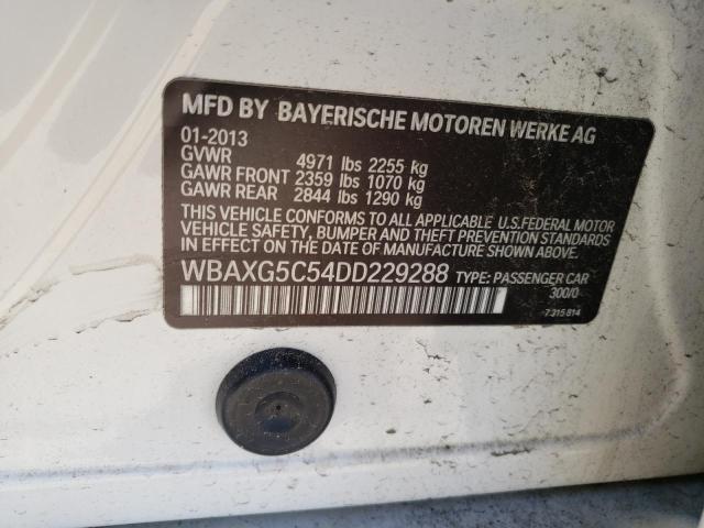 Photo 10 from auction – 2013 BMW 528 I with VIN WBAXG5C54DD229288