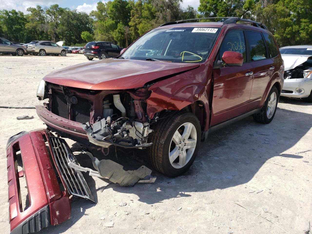 Photo 2 from auction – 2009 SUBARU FORESTER 2 with VIN JF2SH64609H772128