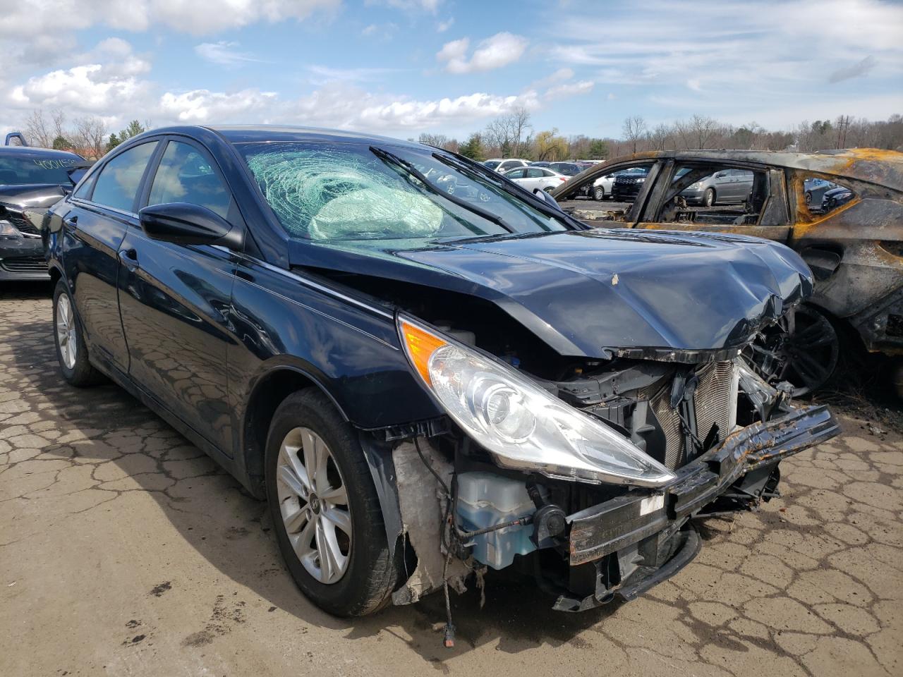 HYUNDAI SONATA GLS 2013 with VIN 5NPEB4AC3DH719204 - Photo from auction