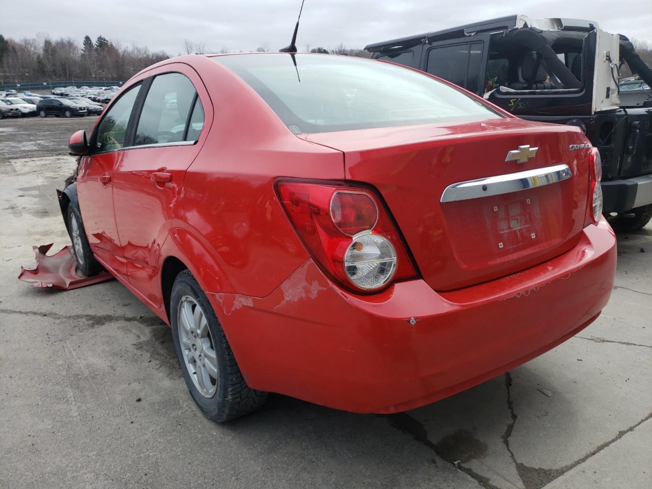 Photo 3 from auction – 2014 CHEVROLET SONIC LT with VIN 1G1JC5SH9E4198758