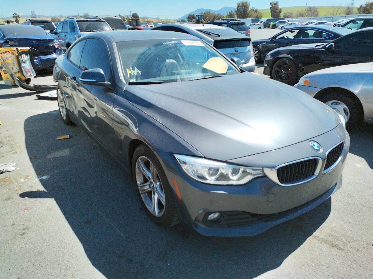 BMW 428 I 2014 with VIN WBA3N7C59EF719831 - Photo from auction