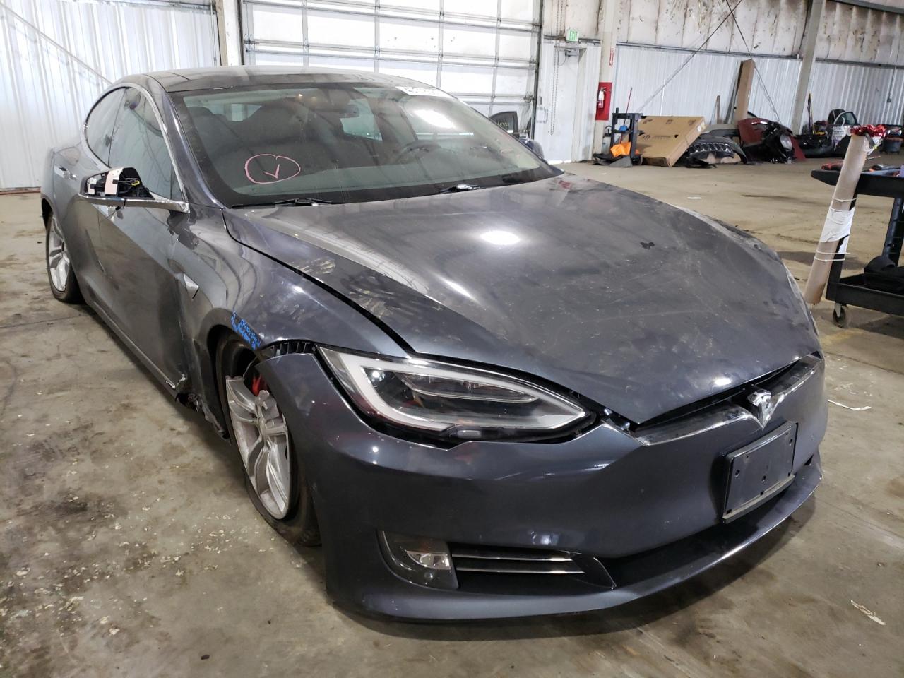 TESLA MODEL S 2017 with VIN 5YJSA1E42HF199024 - Photo from auction