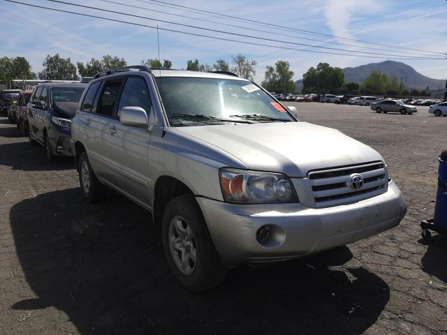 TOYOTA HIGHLANDER 2006 with VIN JTEDD21A860154064 - Photo from auction
