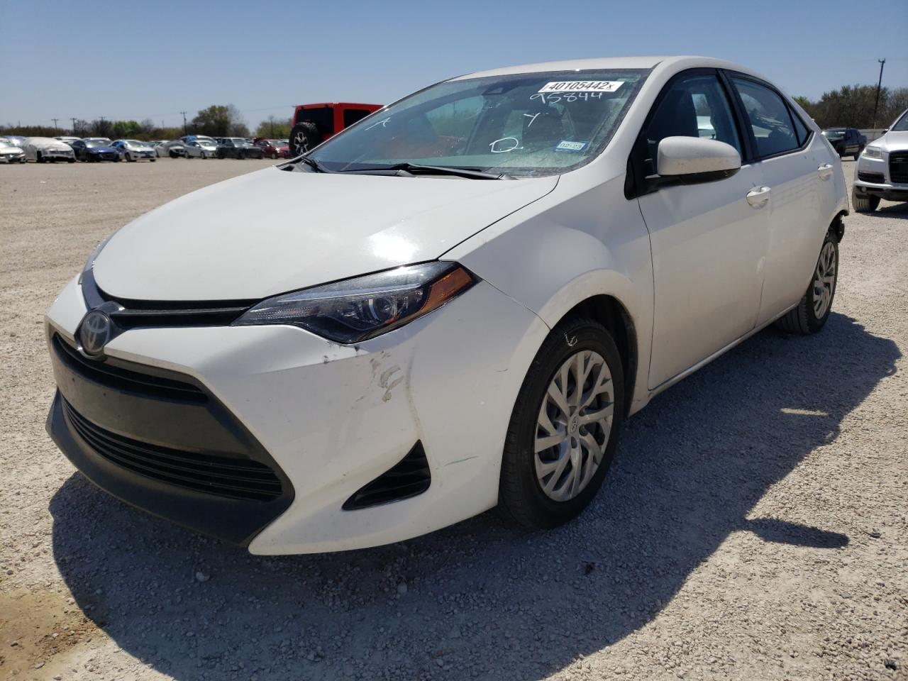 Photo 2 from auction – 2018 TOYOTA COROLLA L with VIN 5YFBURHE4JP840730