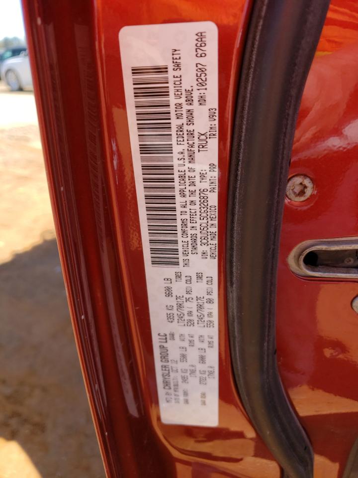 Foto 10 de la subasta – 2012 DODGE RAM 2500 S con VIN 3C6UD5CL5CG326876