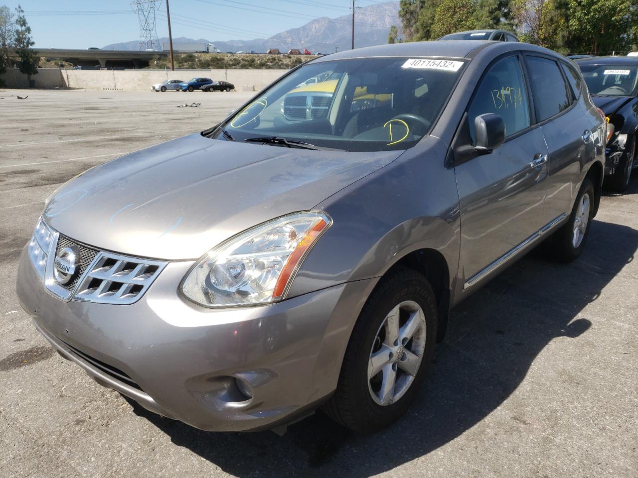 Photo 2 from auction – 2012 NISSAN ROGUE S with VIN JN8AS5MT8CW256148
