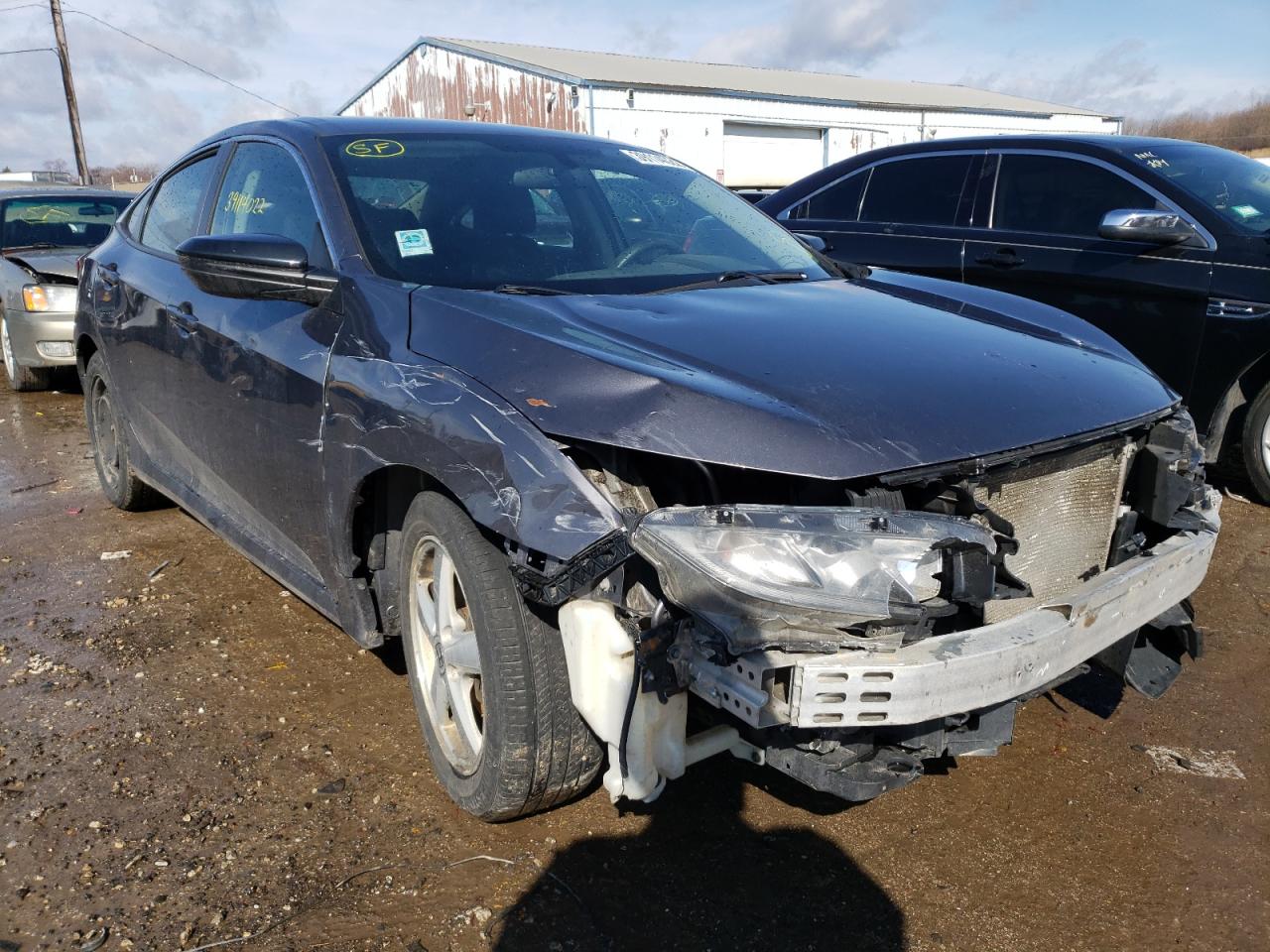 Photo 1 from auction – 2016 HONDA CIVIC LX with VIN 19XFC2F58GE075207