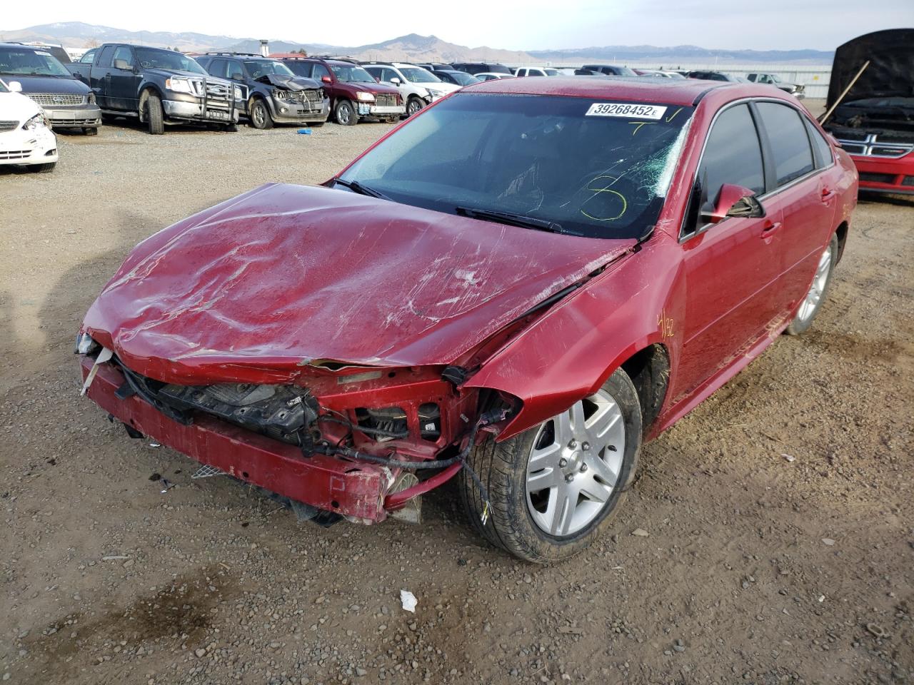Photo 2 from auction – 2013 CHEVROLET IMPALA LT with VIN 2G1WG5E35D1103004