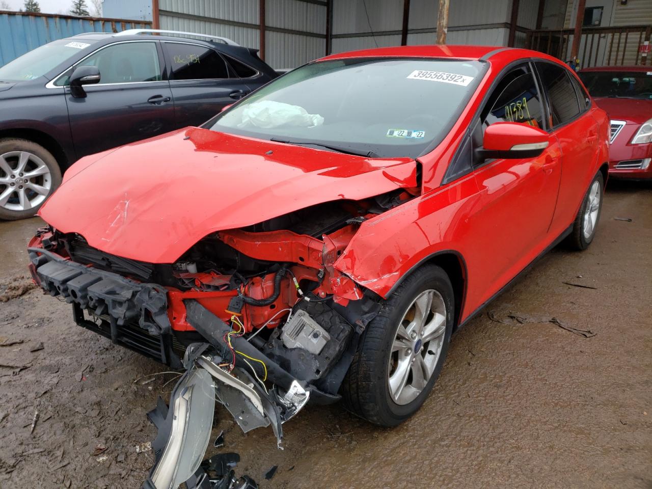 Photo 2 from auction – 2014 FORD FOCUS SE with VIN 1FADP3F26EL189207