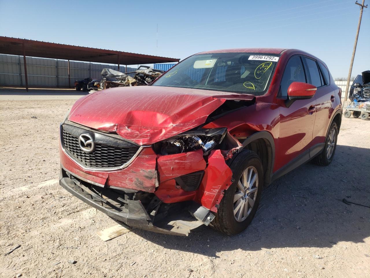 Photo 2 from auction – 2015 MAZDA CX-5 SPORT with VIN JM3KE2BE4F0466318