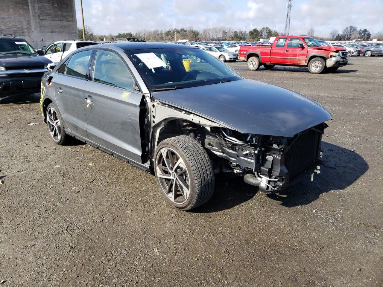 AUDI A3 S-LINE 2020 with VIN WAUBEGFF3LA102466 - Photo from auction