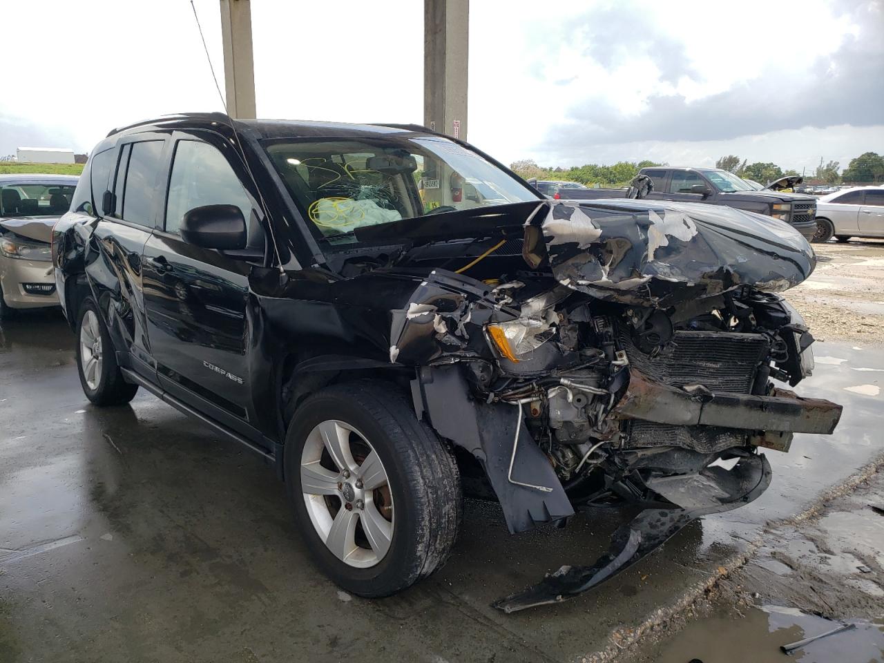 JEEP COMPASS LA 2012 with VIN 1C4NJCEBXCD605624 - Photo from auction