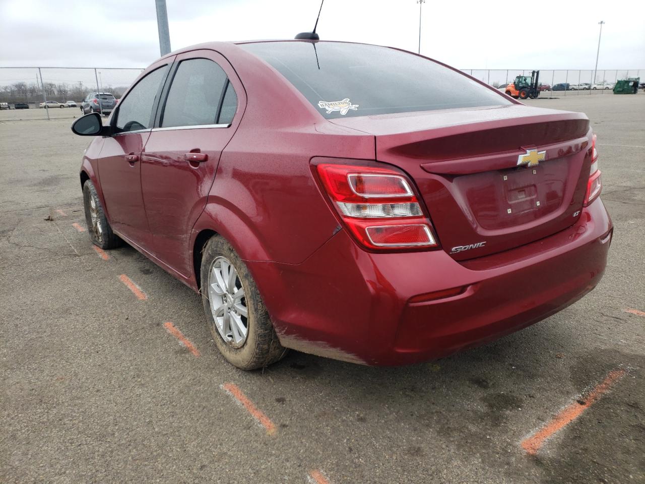 Photo 3 from auction – 2018 CHEVROLET SONIC LT with VIN 1G1JD5SH3J4100380