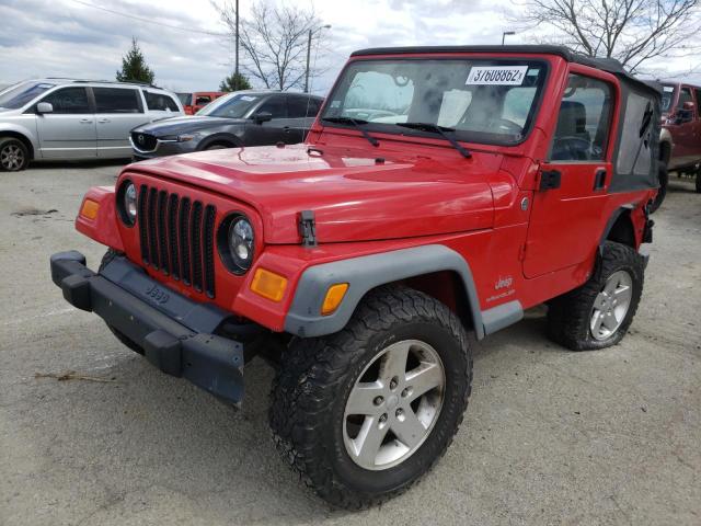 Photo 2 from auction – 2005 JEEP WRANGLER / with VIN 1J4FA29115P377654
