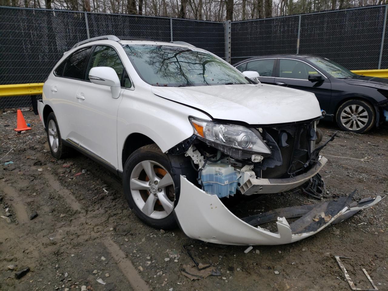 LEXUS RX 350 2012 with VIN 2T2BK1BA6CC124553 - Photo from auction