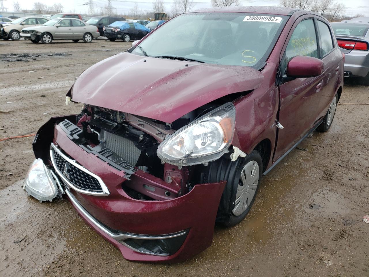 Photo 2 from auction – 2017 MITSUBISHI MIRAGE ES with VIN ML32A3HJ8HH012630