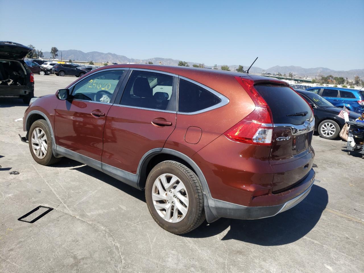 Photo 3 from auction – 2016 HONDA CR-V EX with VIN 2HKRM3H55GH512699