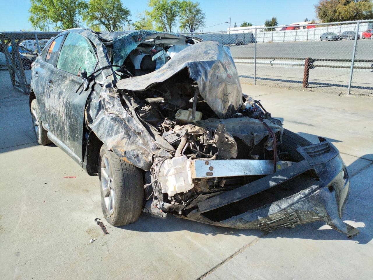 LEXUS RX 350 2012 with VIN 2T2ZK1BA7CC083848 - Photo from auction