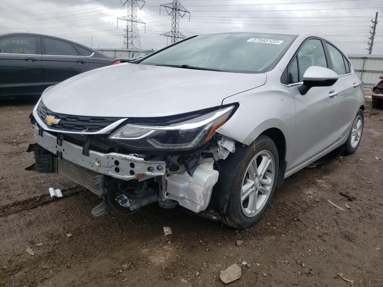 Photo 2 from auction – 2017 CHEVROLET CRUZE LT with VIN 3G1BE6SM0HS506583