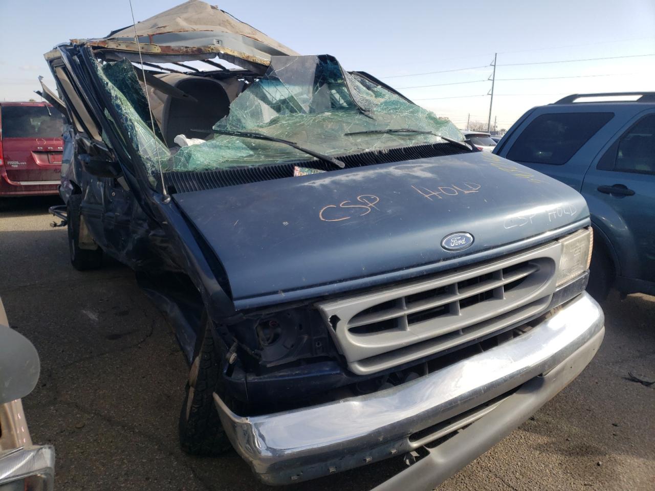 FORD ECONOLINE 1997 with VIN 1FBJS31SXVHB72078 - Photo from auction