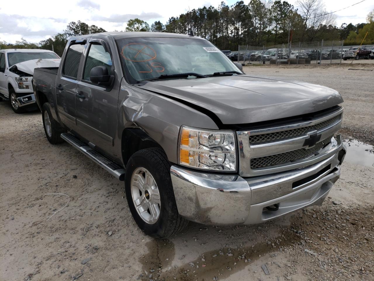 CHEVROLET SILVERADO 2012 with VIN 3GCPKSE76CG257383 - Photo from auction