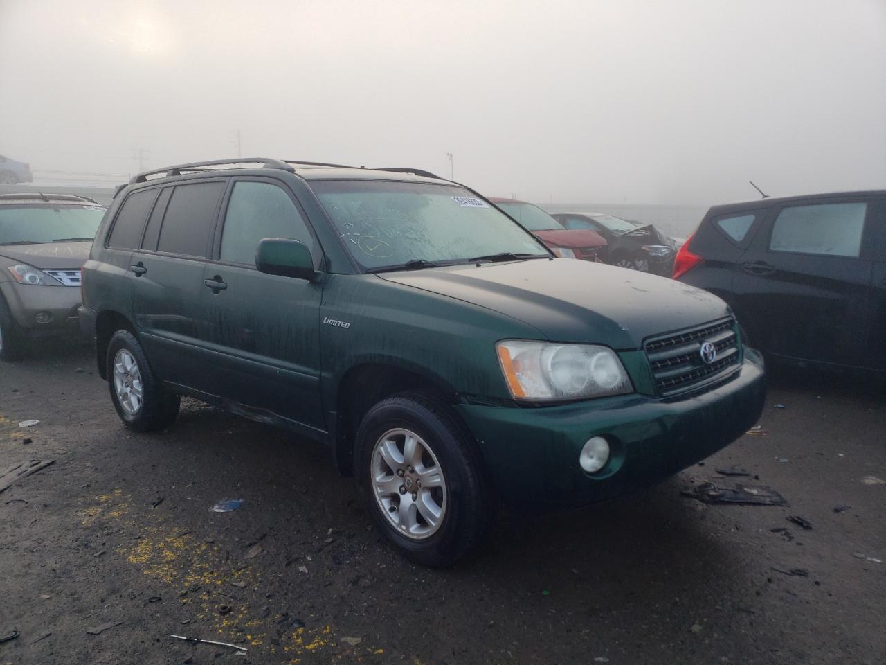 TOYOTA HIGHLANDER 2002 with VIN JTEHF21A320054105 - Photo from auction