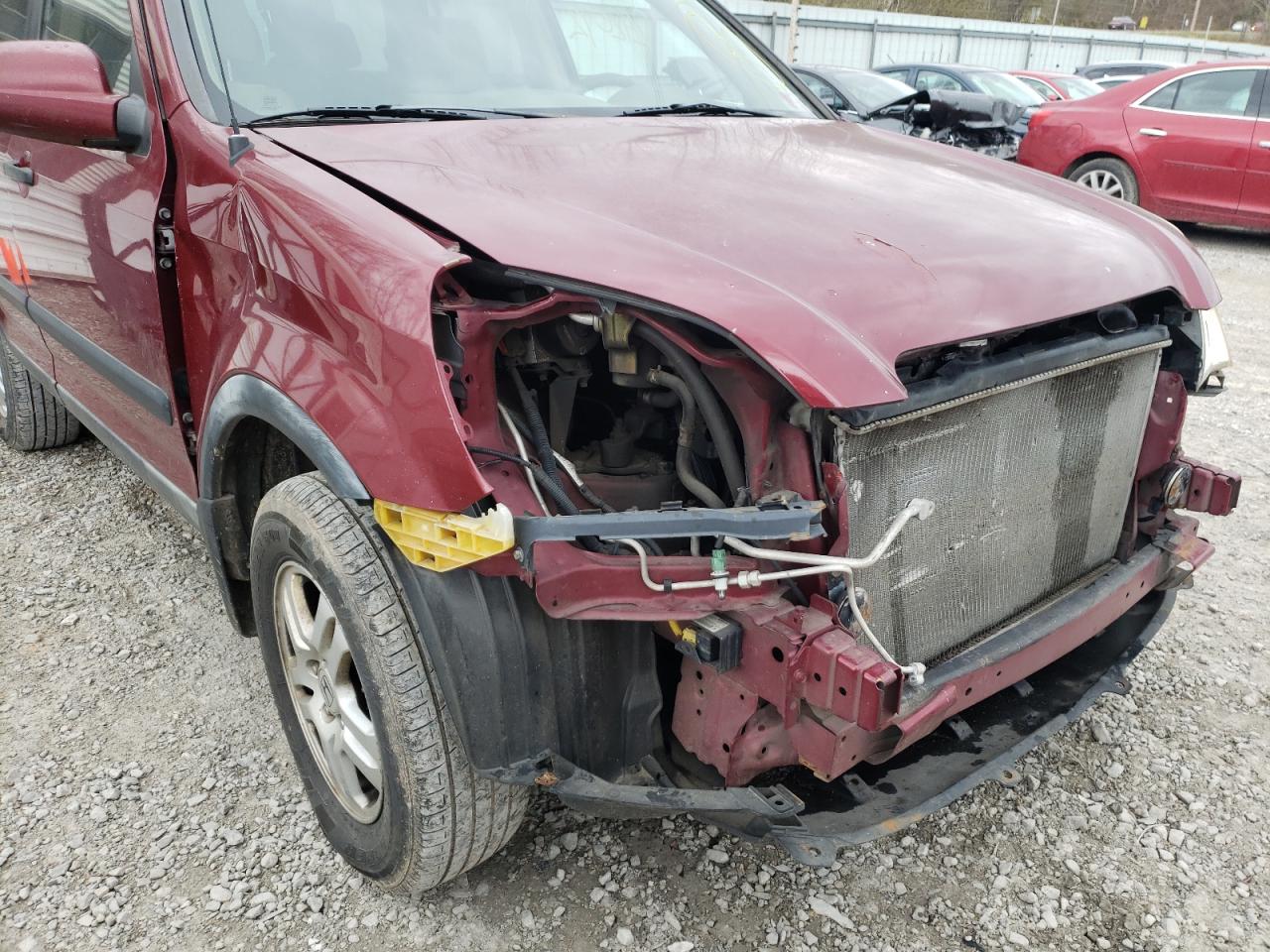 Photo 9 from auction – 2002 HONDA CR-V EX with VIN JHLRD78862C025472