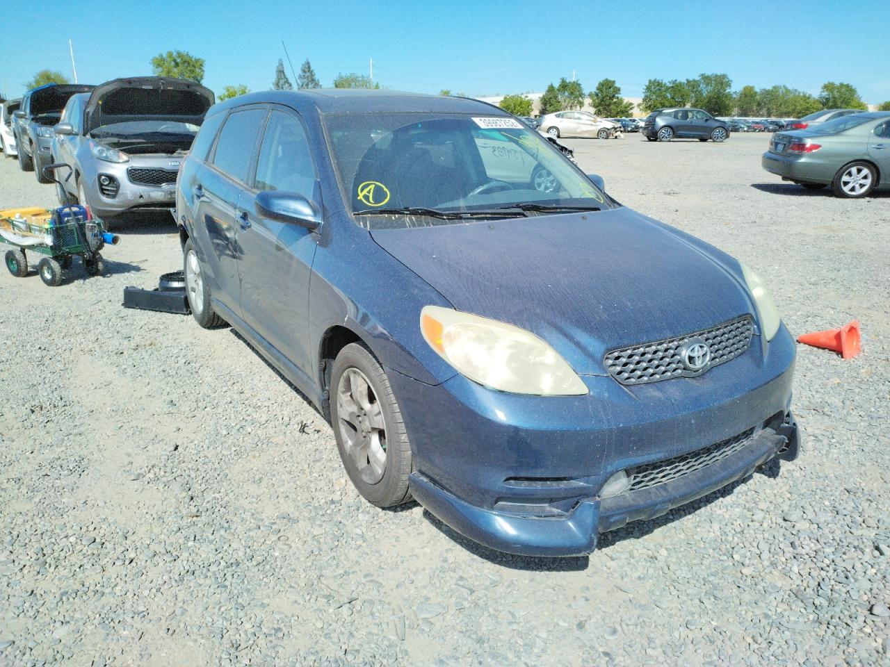 TOYOTA COROLLA MA 2004 with VIN 2T1KR32E64C264991 - Photo from auction