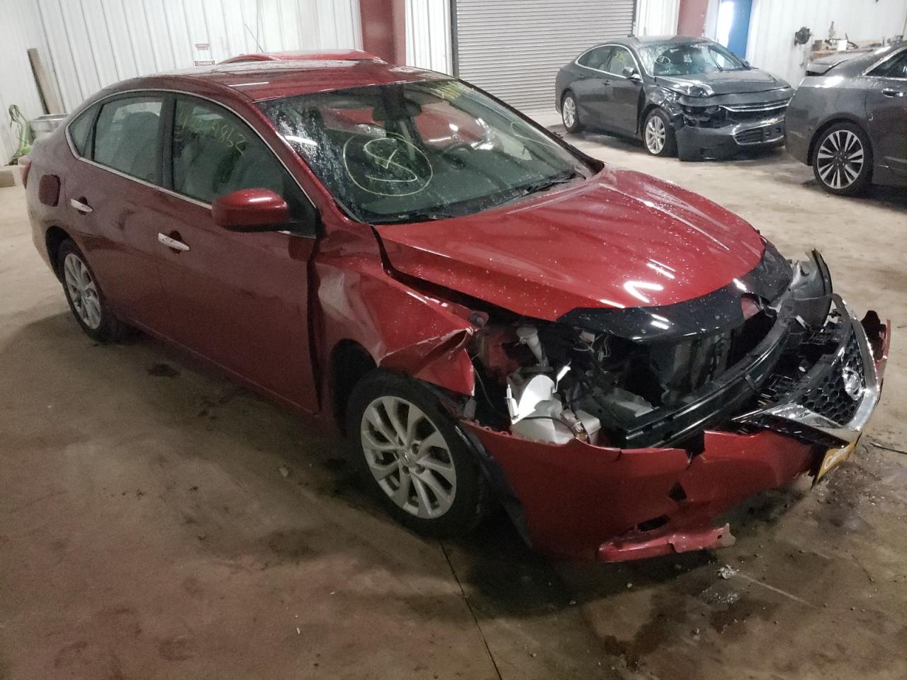 NISSAN SENTRA S 2017 with VIN 3N1AB7AP1HL665350 - Photo from auction