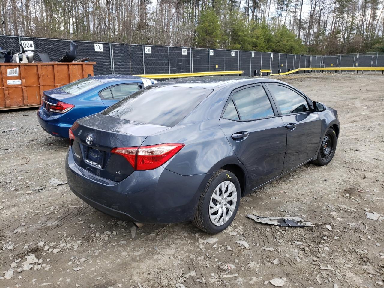 Photo 4 from auction – 2019 TOYOTA COROLLA L with VIN 2T1BURHE0KC147414