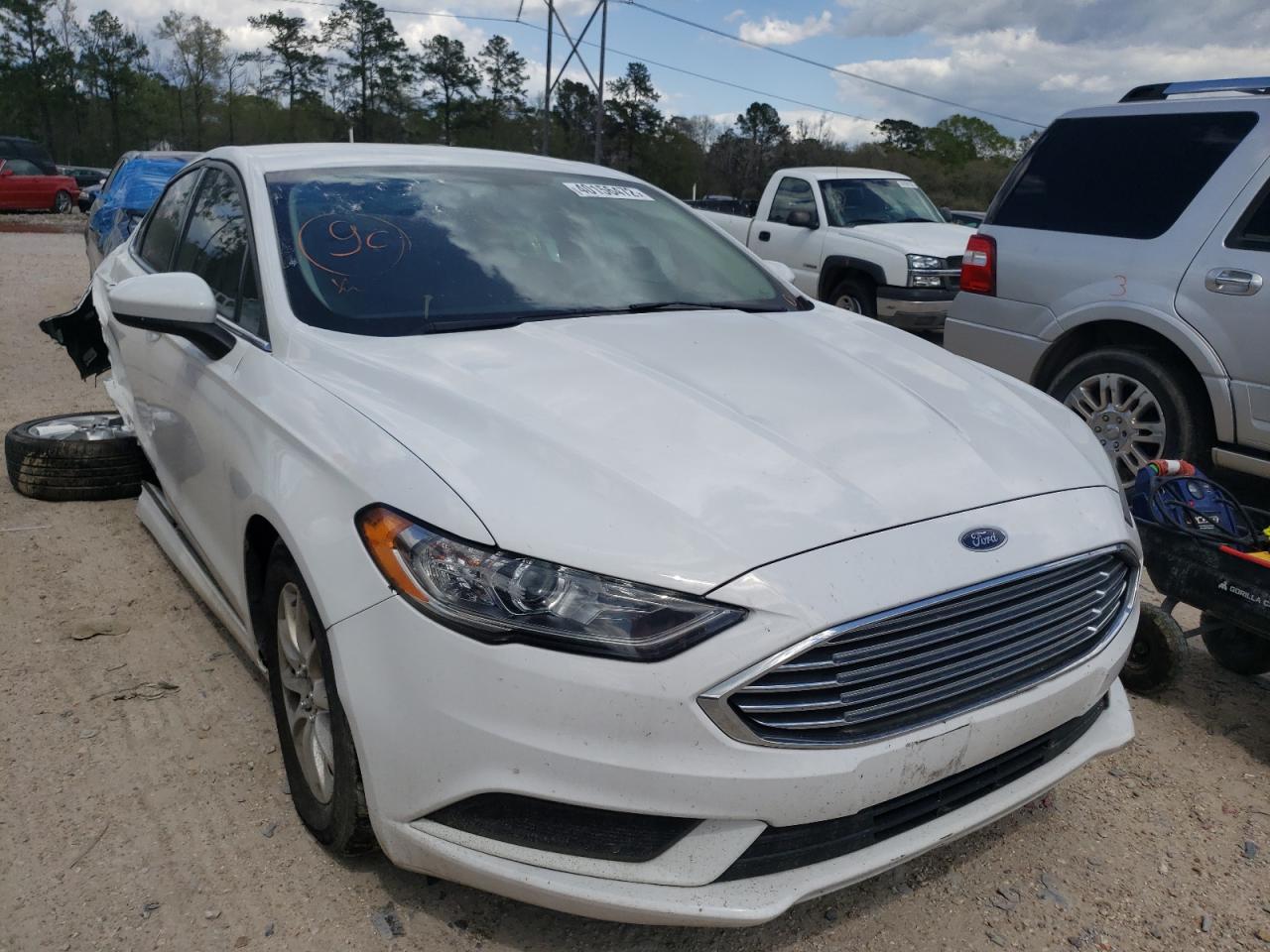 Photo 1 from auction – 2017 FORD FUSION S with VIN 3FA6P0G75HR226898