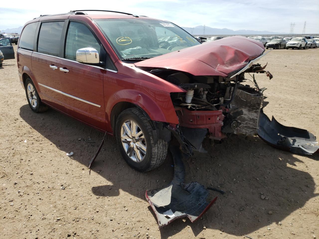 CHRYSLER TOWN & COU 2010 with VIN 2A4RR7DX6AR495500 - Photo from auction