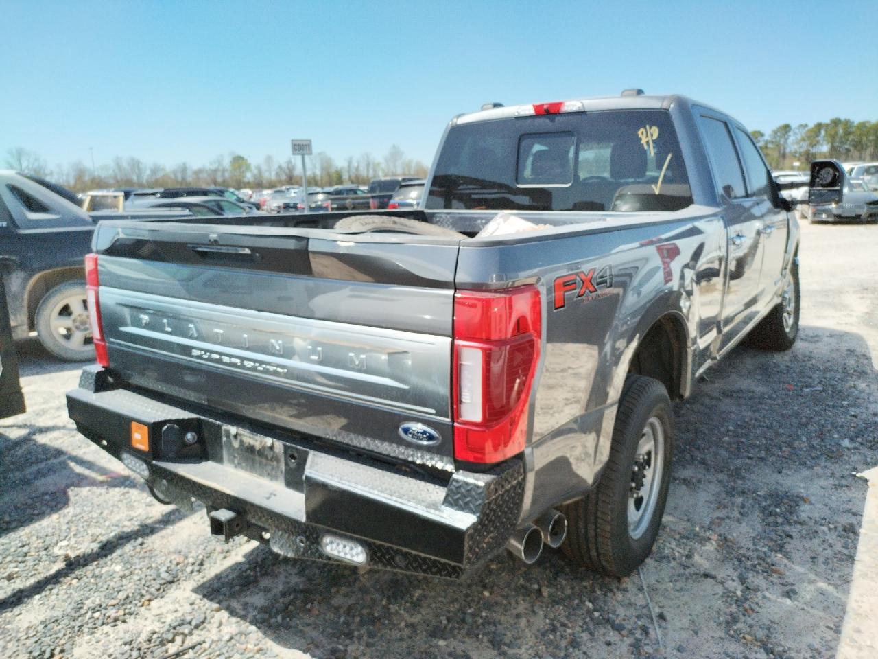 Photo 4 from auction – 2021 FORD F250 SUPER with VIN 1FT7W2BT4MEC19987