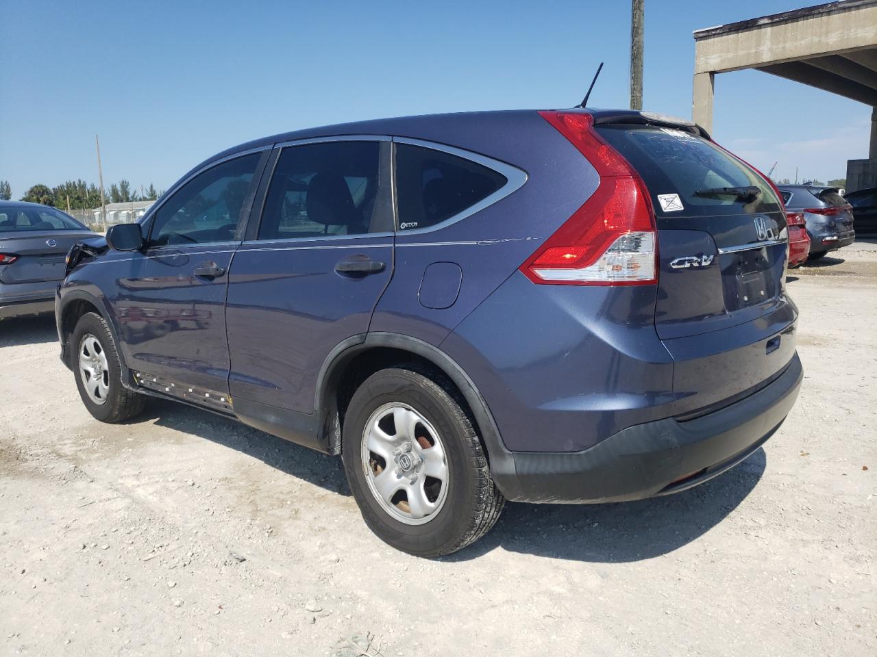 Photo 3 from auction – 2012 HONDA CR-V LX with VIN 3CZRM3H3XCG700744